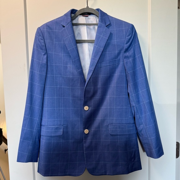 Tommy Hilfiger Other - Tommy Hilfiger Blue Plaid Blazer